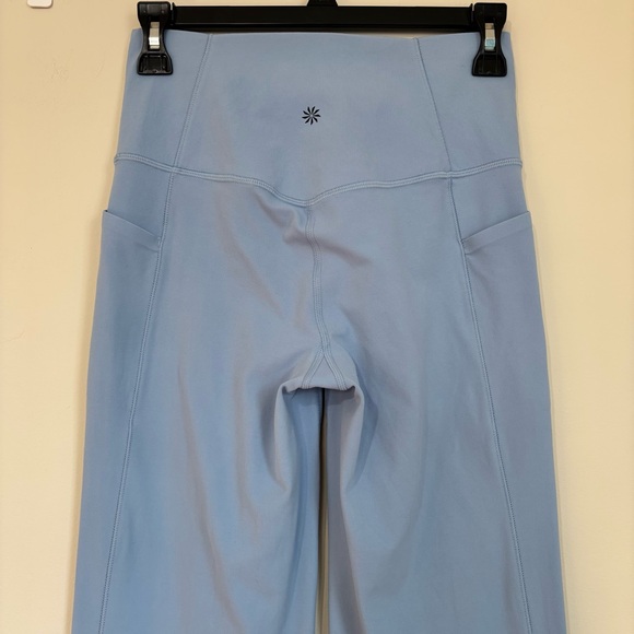 ATHLETA legging salutation stash flare leg baby blue high rise pull on yoga pant - Picture 7 of 16